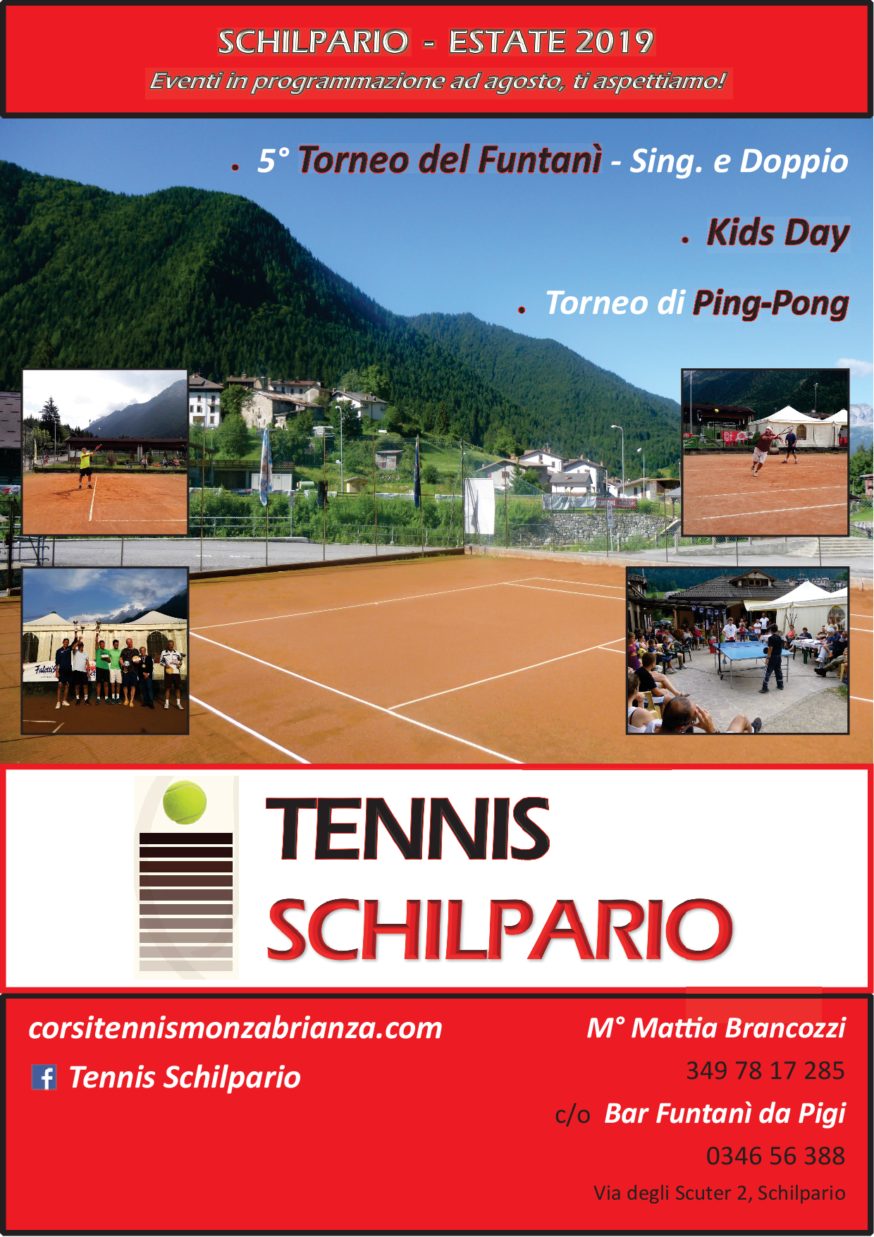 Tornei Schilpario maestro Mattia Brancozzi