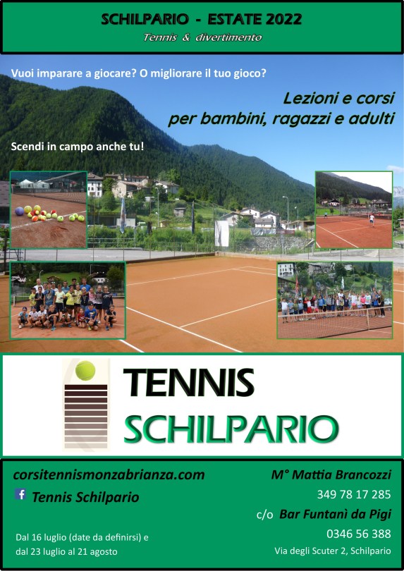 Tennis Schilpario Mattia Brancozzi