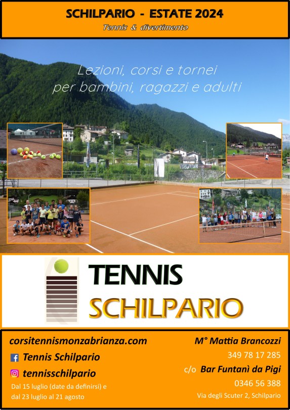 Tennis Schilpario Estate 2024