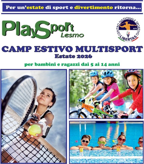 Camp estivo multisport Lesmo 2026 Mattia Brancozzi
